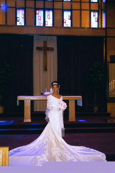 Anita at the Altar