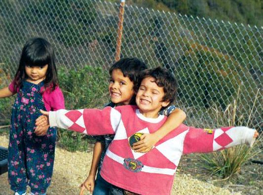 Jasmine, Paul, and Daniel standing